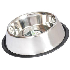 Stainless Steel Non-Skid Pet Bowl for Dog or Cat